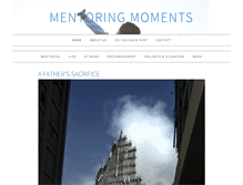 Tablet Screenshot of mentoringmoments.org